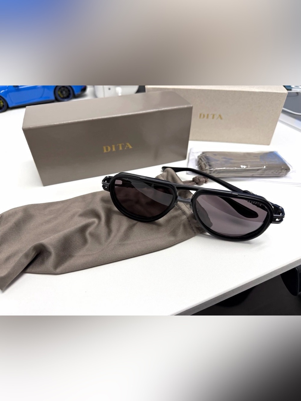DITA Vastik Titanium Iron Black Brand New